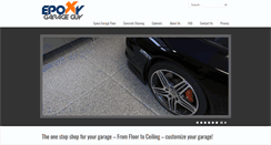 Desktop Screenshot of epoxygaragespecialists.com